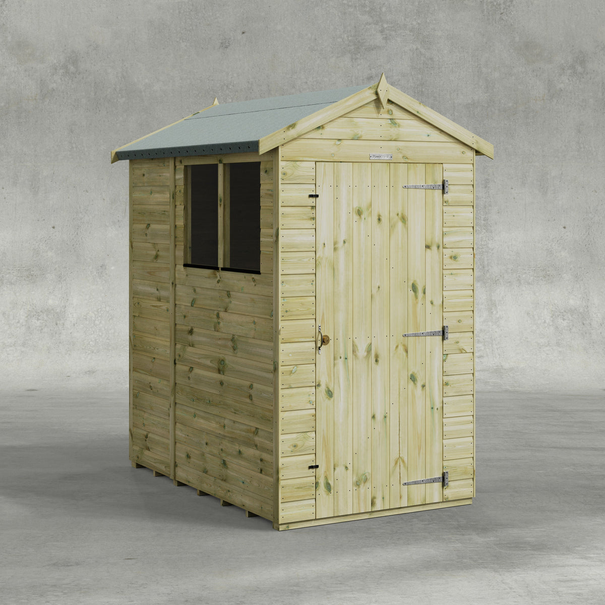 Power Premium Apex Shed 6x4
