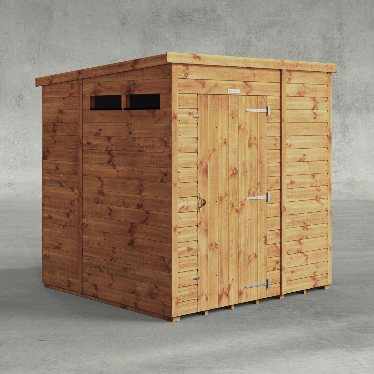 Power Pent Security Shed 6x6