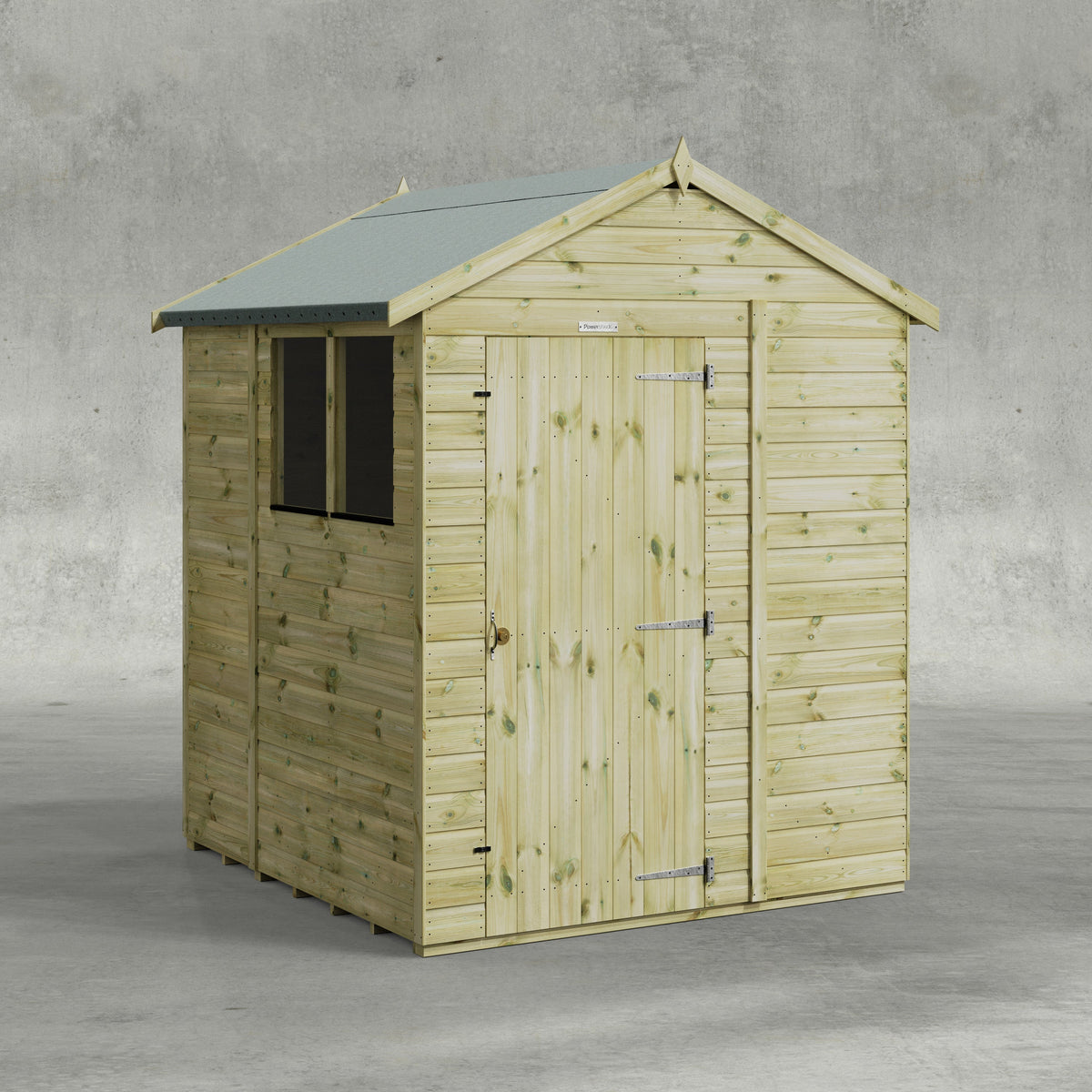 Power Premium Apex Shed 6x6