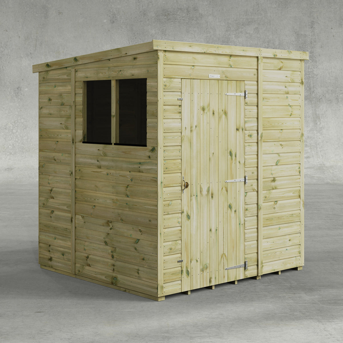 Power Premium Pent Shed 6x6