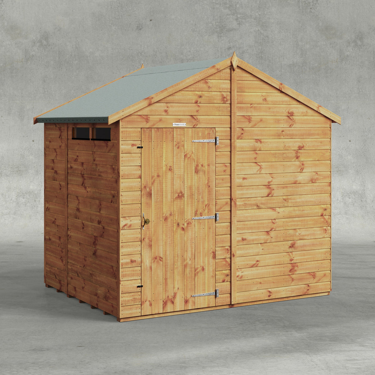 Power Apex Security Shed 6x8