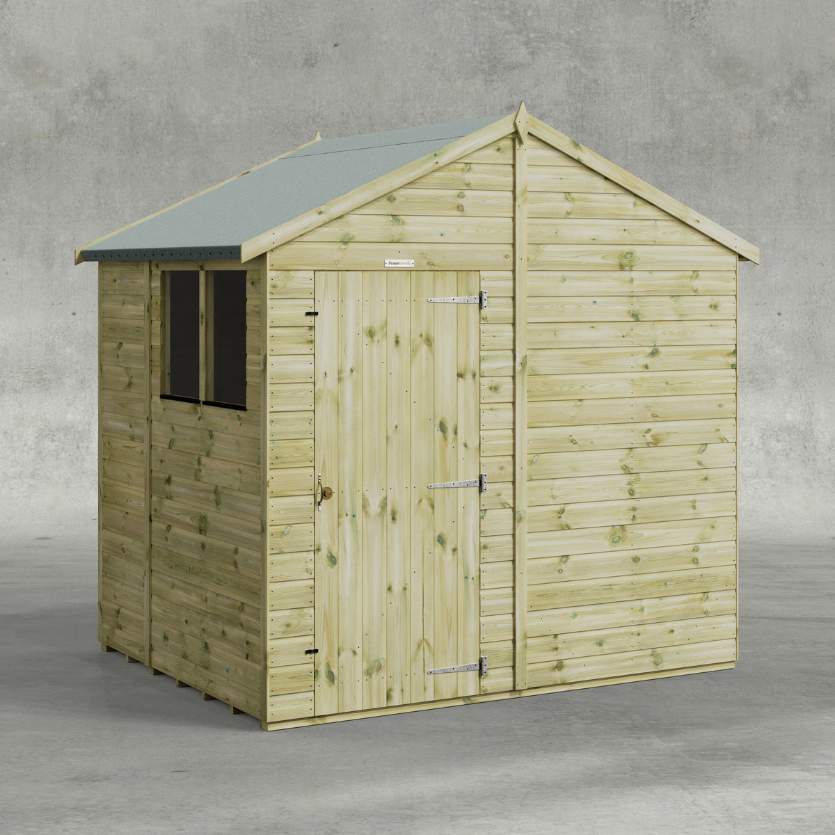 Power Premium Apex Shed 6x8