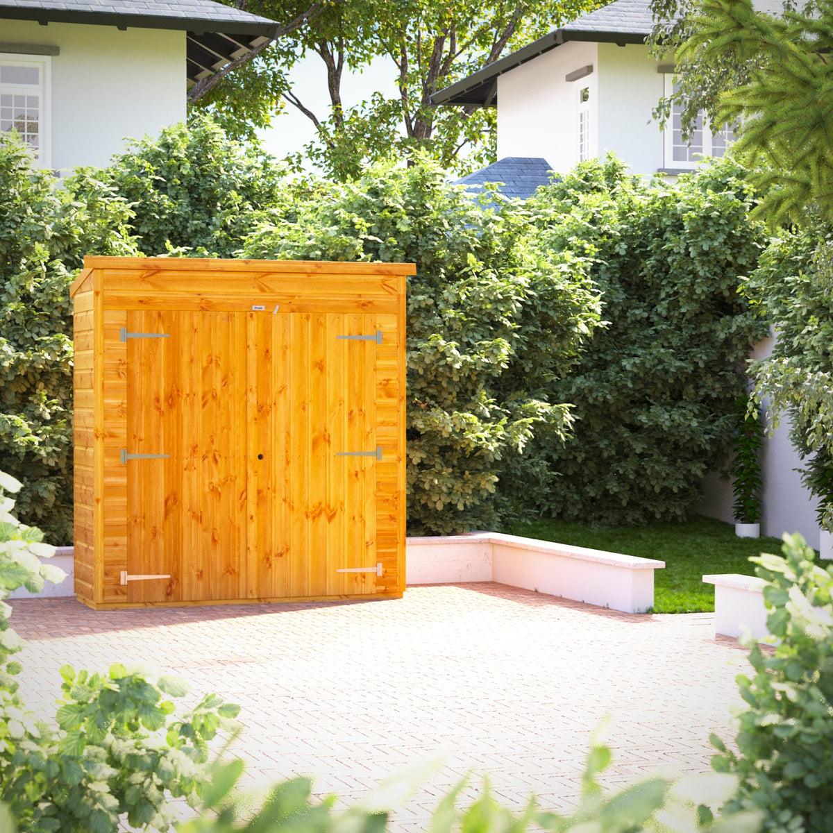 Power Pent Storage Shed 6x2