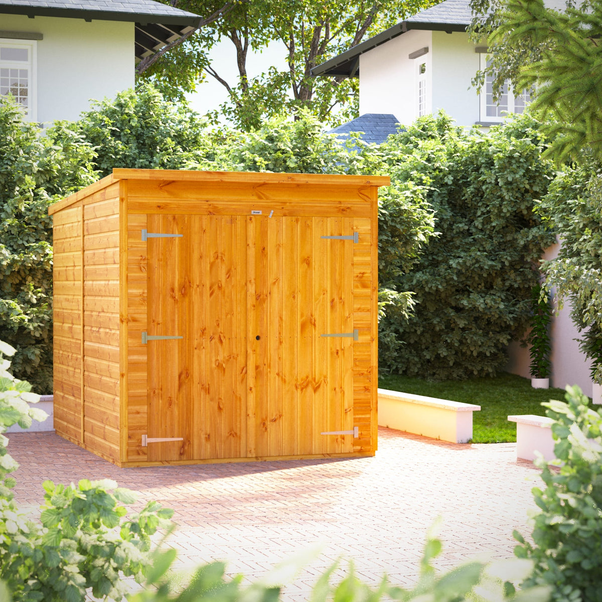Power Pent Storage Shed 6x8