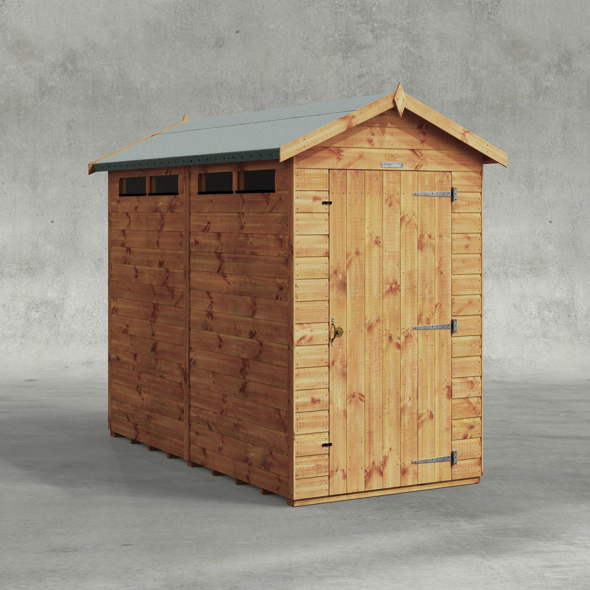 Power Apex Security Shed 8x4