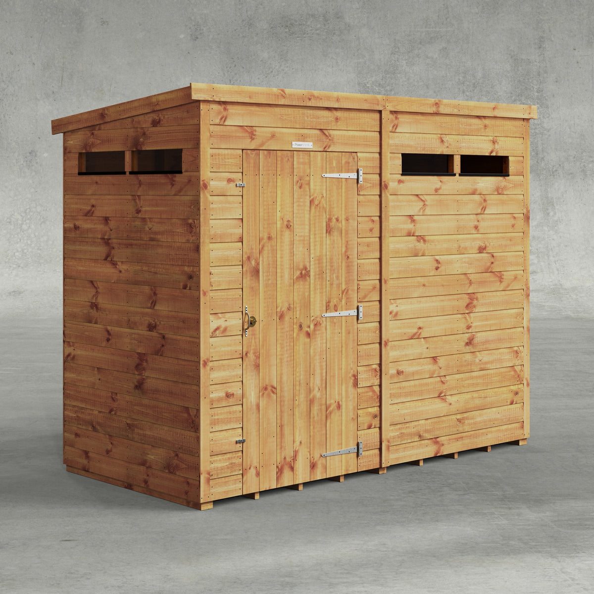 Power Pent Security Shed 8x4