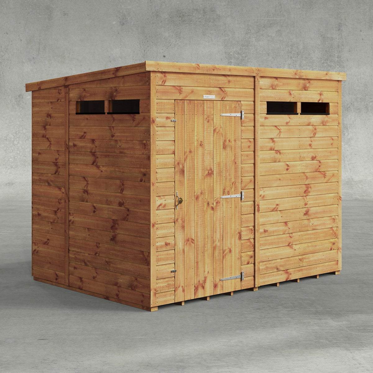 Power Pent Security Shed 8x6