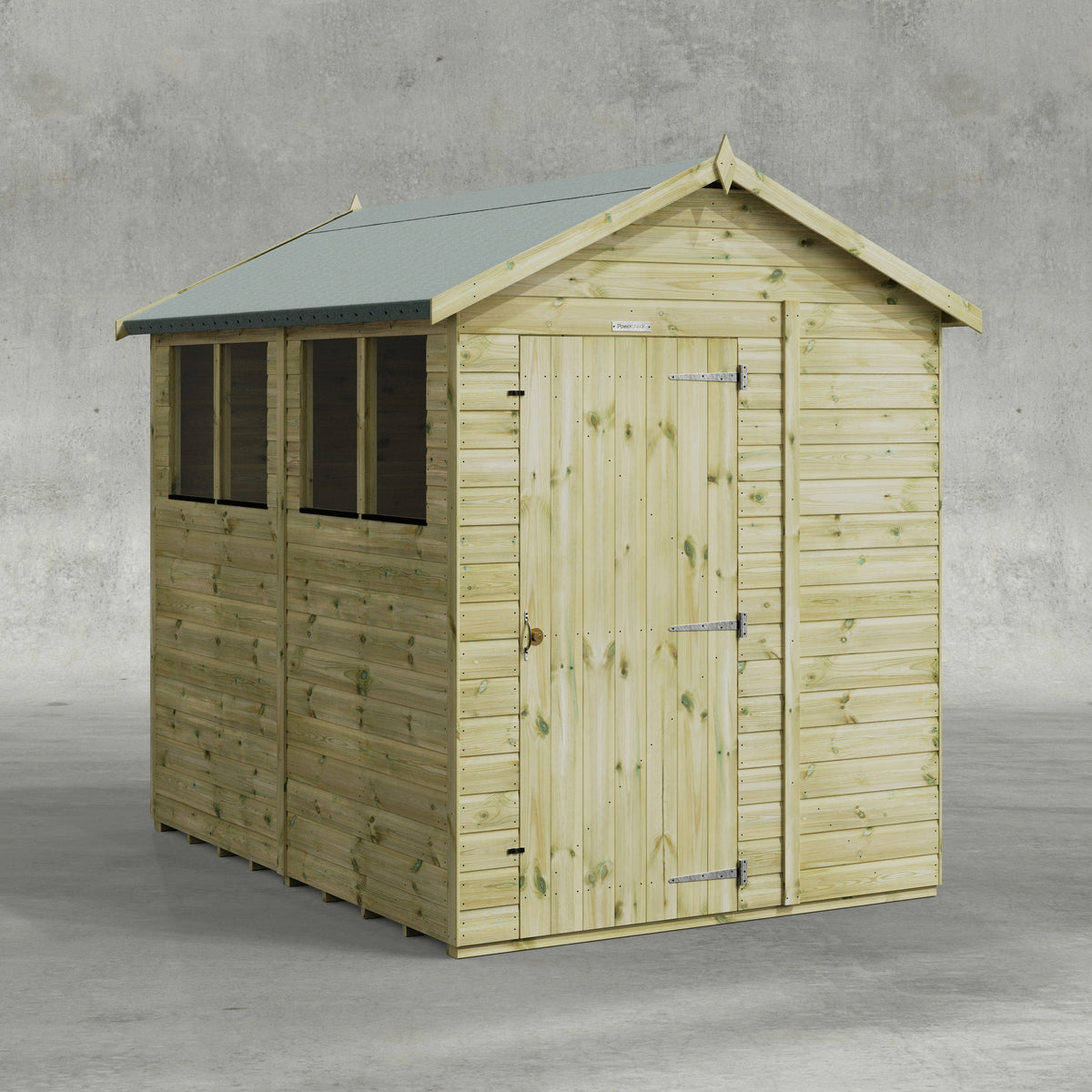Power Premium Apex Shed 8x6