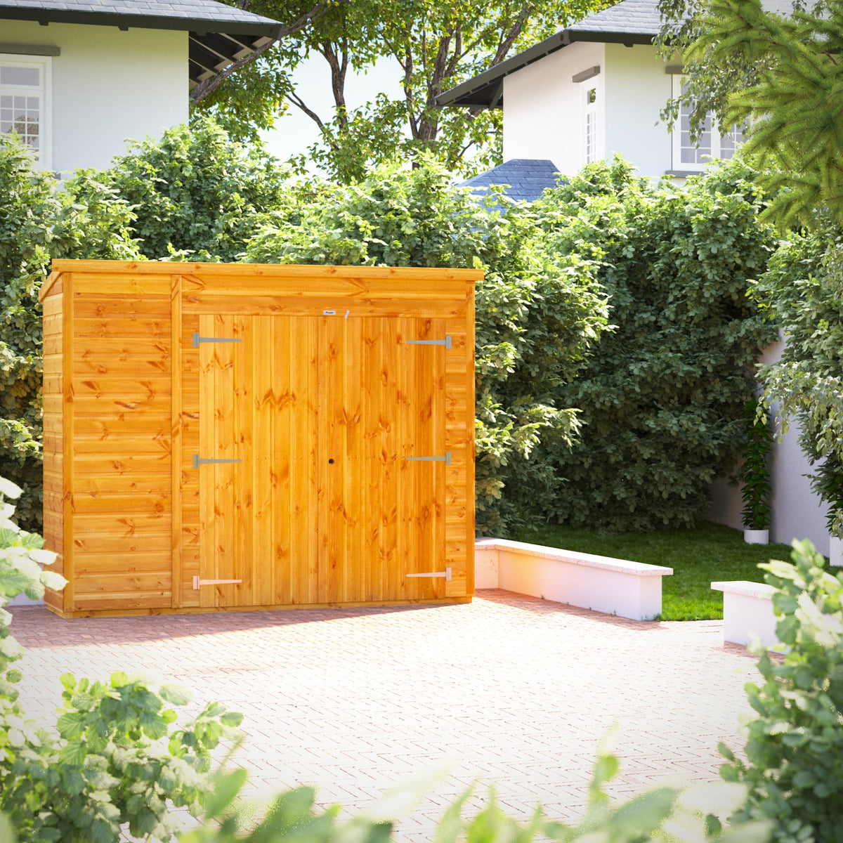 Power Pent Storage Shed 8x2