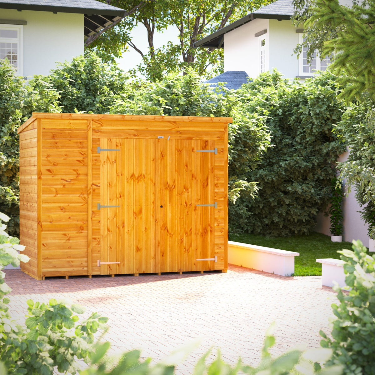Power Pent Storage Shed 8x4