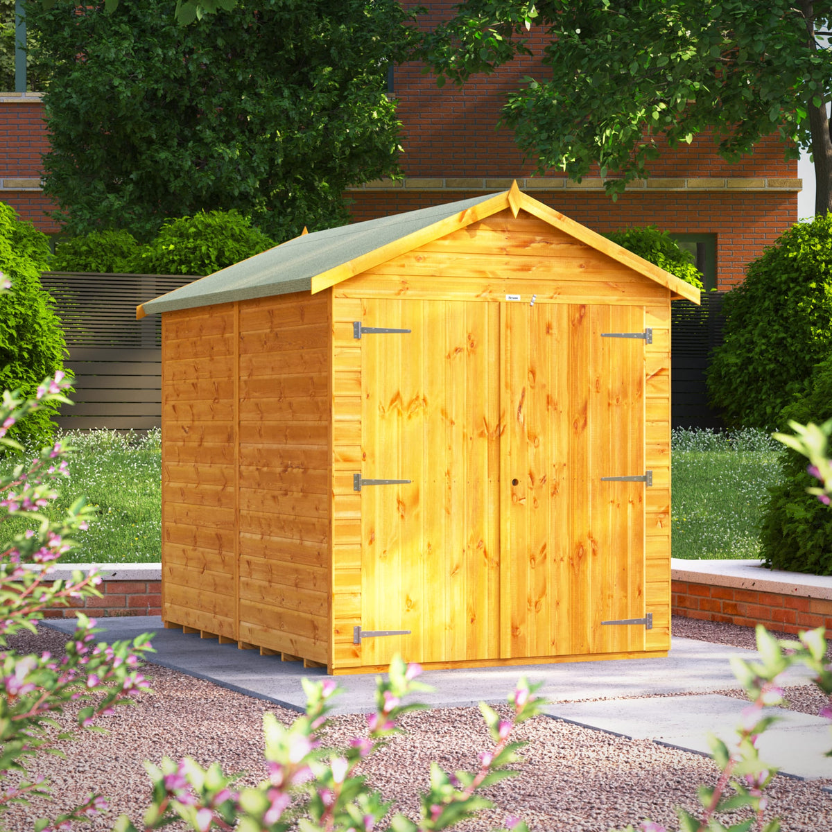 Power Apex Storage Shed 8x6