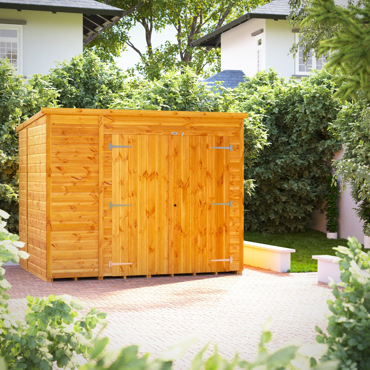 Power Pent Storage Shed 8x6
