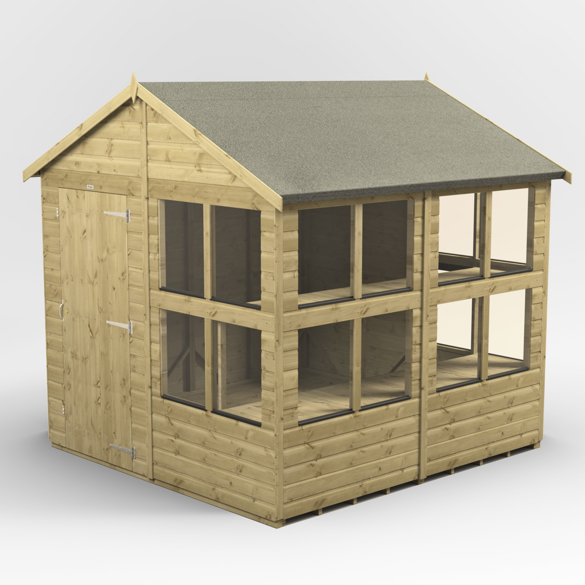 Power Apex Premium Potting Shed 8x8