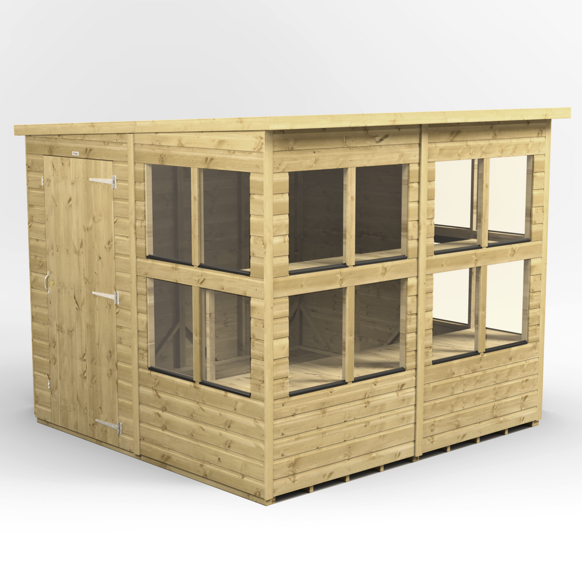 Power Pent Premium Potting Shed 8x8
