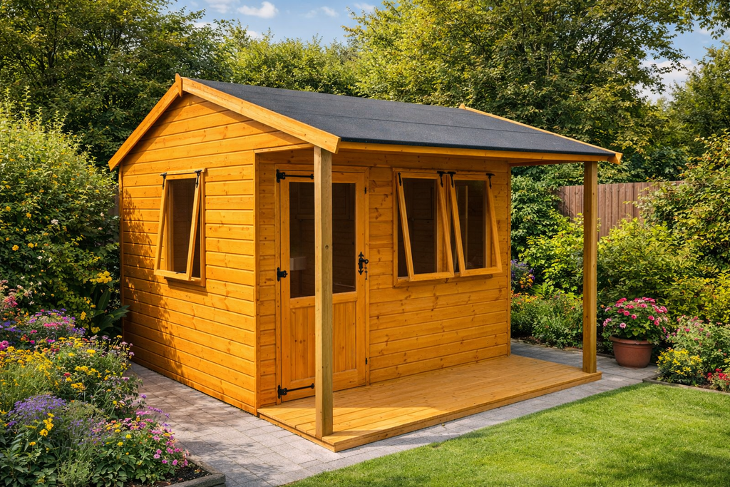 A1 – Alpine Lodge Summerhouse – exterior view