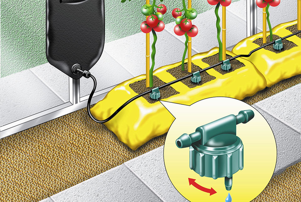Elite Greenhouses rainwater collection system
