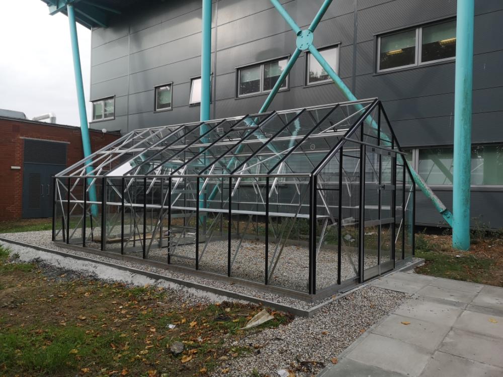 Elite Classique Greenhouse – aluminium finish
