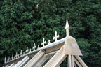 Elite Greenhouse crestings and finials, fitted view