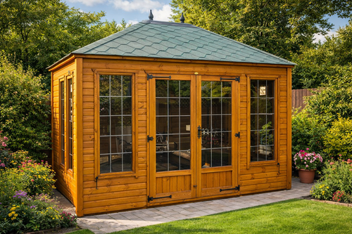 A1 – Chatsworth Summerhouse – exterior view
