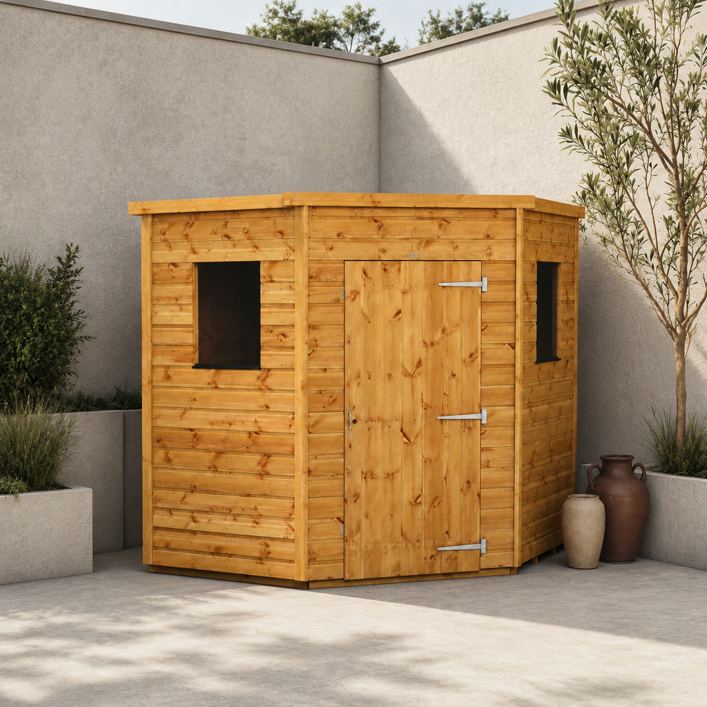 Power Corner Shed 6x6
