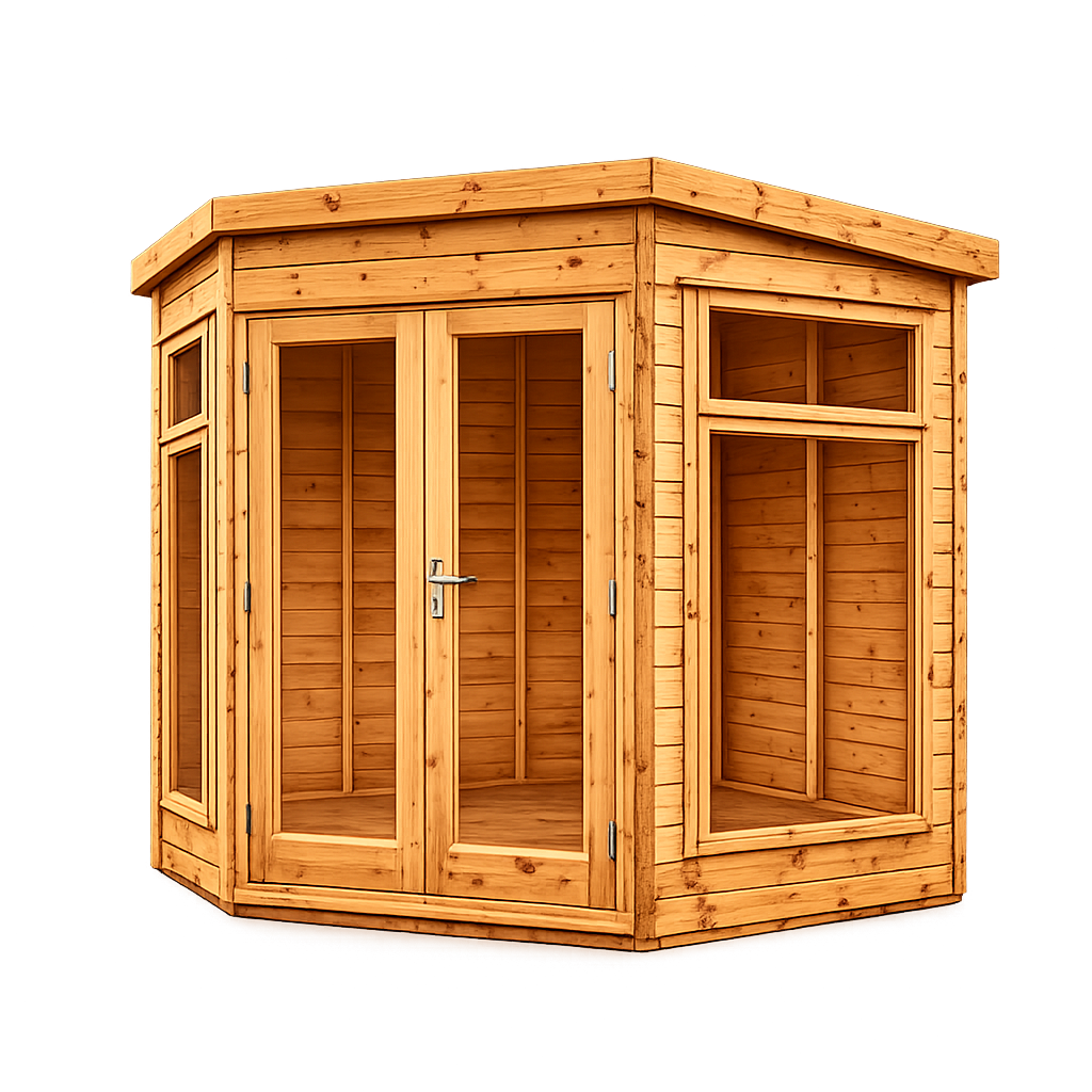 TGB Sovereign Devon contemporary corner summerhouse