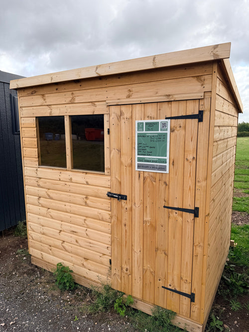 Denington Pent Shed 7x5 - ex display