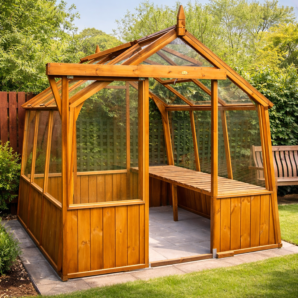 A1 – Dutch-Lite Greenhouse – exterior view
