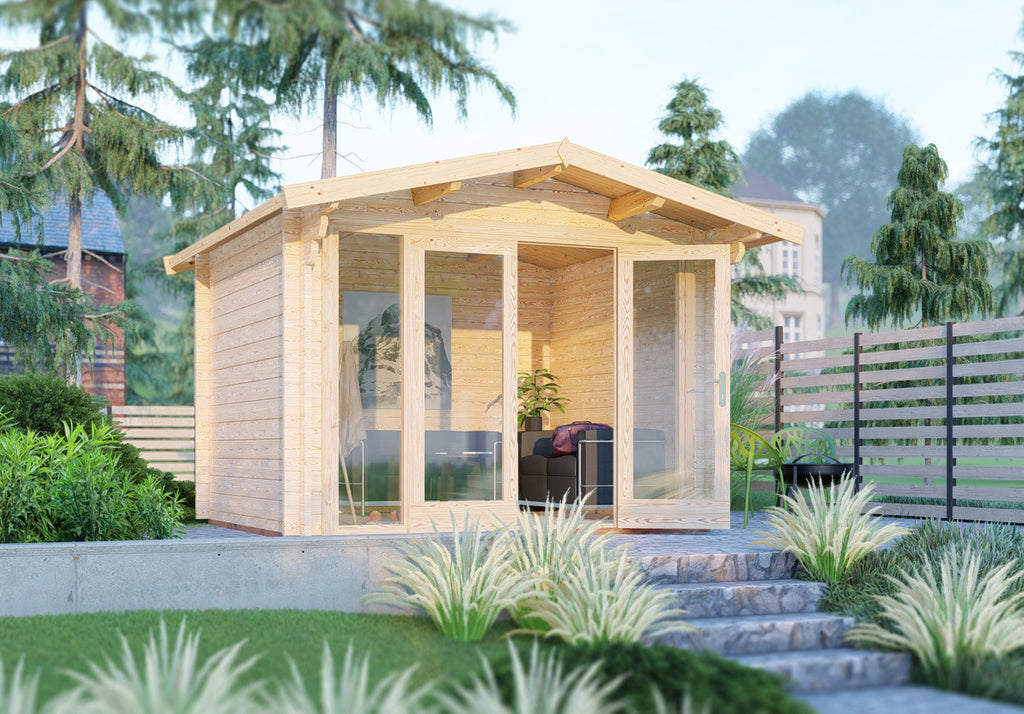 Shire Faversham 44mm Log Cabin – view 2