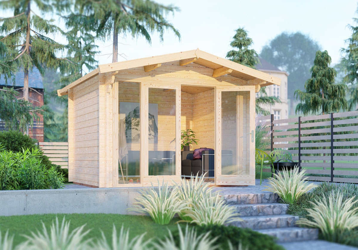 Shire Faversham 44mm Log Cabin – view 2