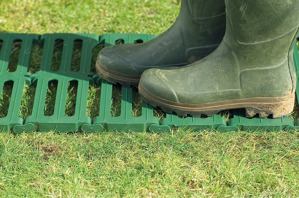 Elite Greenhouse garden track flooring