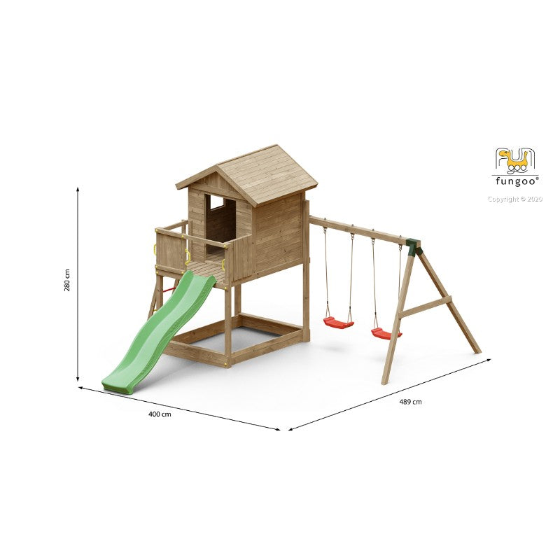 Shire Galaxy climbing frame – view 5