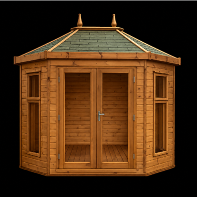 TGB Sovereign Hampshire contemporary octagonal summerhouse