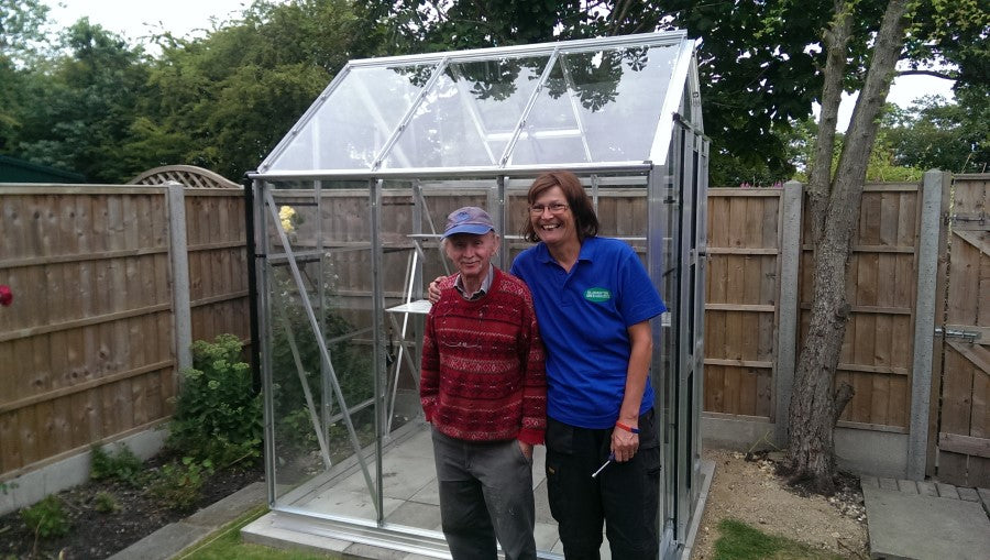 Elite Maxim Greenhouse – installed example