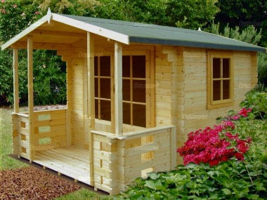 Shire Kesteven log cabin – exterior