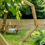 Shire Hexagon Moon Gate arch – view 2