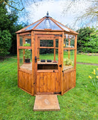 A1 – Lotus Octagonal Greenhouse – exterior view