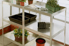 Elite Greenhouse modular staging – 20 inch wide, triple tier