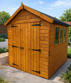 A1 Markham Heavy Duty Apex Shed – exterior view