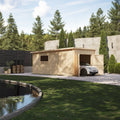 Power Sheds – Power Pent Log Cabin Garage