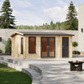Power Sheds – Power Apex Combi Log Cabin
