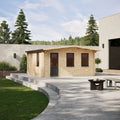 Power Sheds – Power Apex Deluxe Retreat Log Cabin