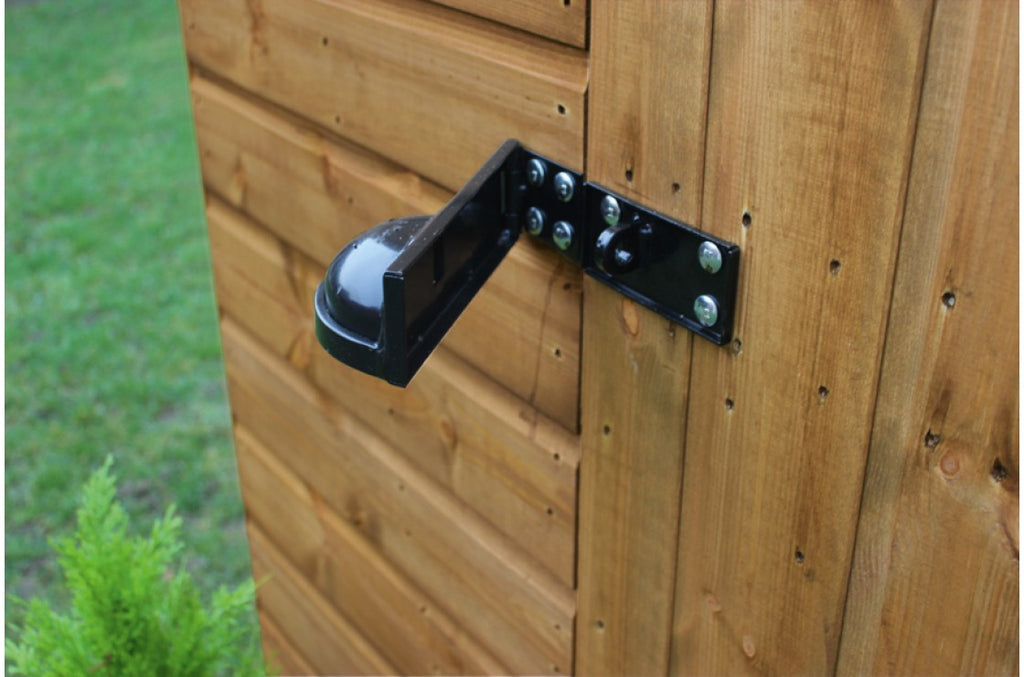 Shedlands Security Pent Shed – padbolt protector security feature