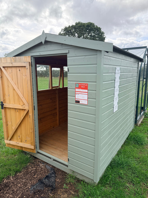 Apex Shed (Painted) 8x6 interior - ex display