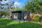 PentHaus ToughFrame Pro garden office exterior in Granite cladding