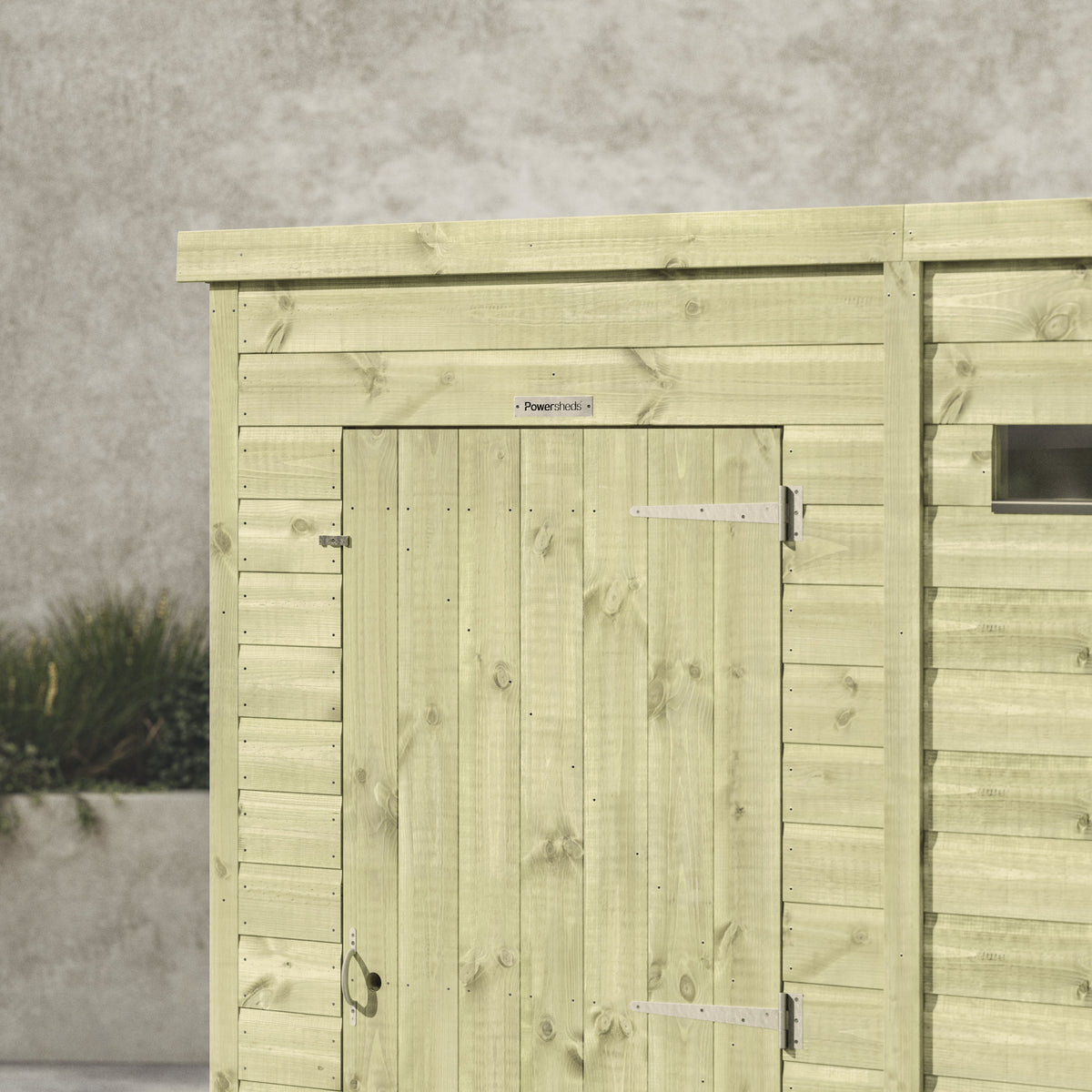 Power Premium Pent Security Shed