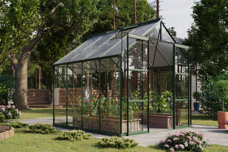 Vitavia Phoenix Greenhouse - Green