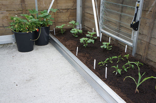 Elite Greenhouses – Accessories: Soil Bed Divider