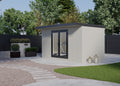 Pent Haus 4.2m x 2.6m Silver Birch insulated garden room