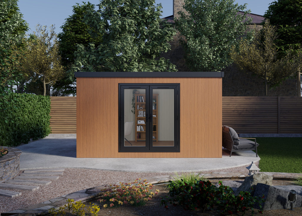 Pent Haus 4.2m x 3.2m Cedar insulated garden room