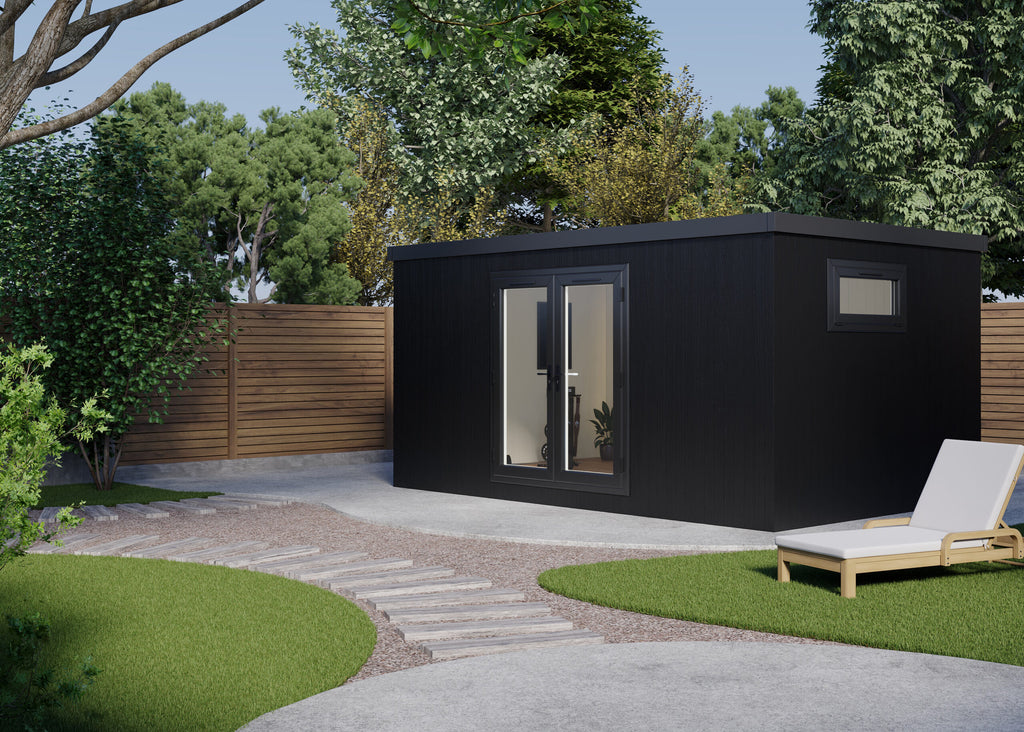 Pent Haus 4.8m x 3.2m Granite insulated garden room